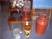 Milk Cans and Hand Pumps